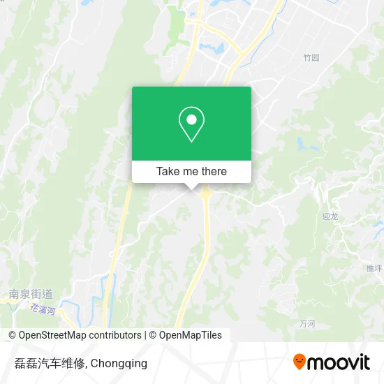 磊磊汽车维修 map