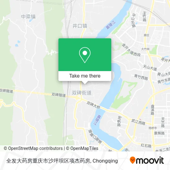 全发大药房重庆市沙坪坝区项杰药房 map
