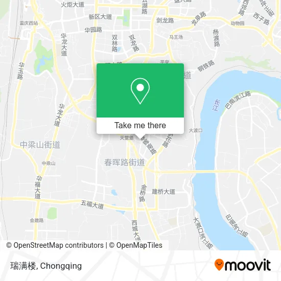瑞满楼 map