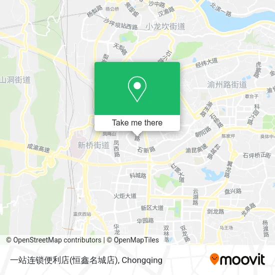 一站连锁便利店(恒鑫名城店) map