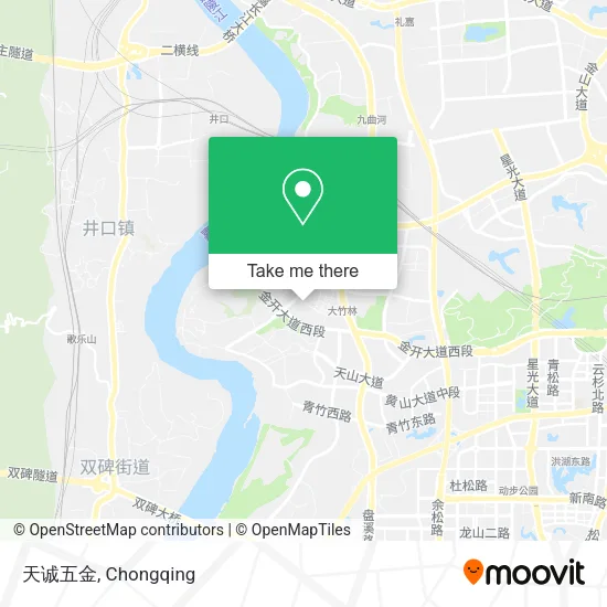 天诚五金 map