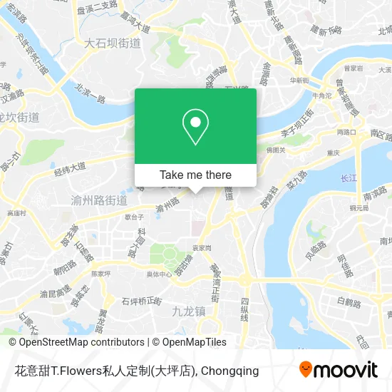 花意甜T.Flowers私人定制(大坪店) map
