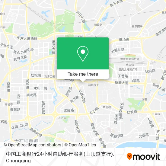 中国工商银行24小时自助银行服务(山顶道支行) map