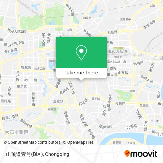 山顶道壹号(B区) map