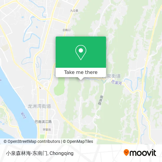 小泉森林海-东南门 map