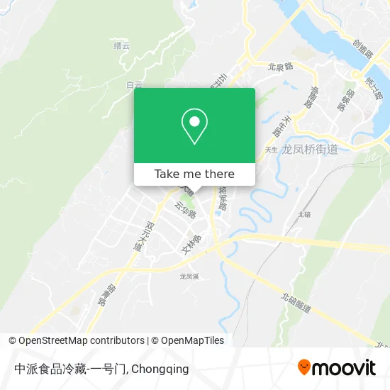 中派食品冷藏-一号门 map