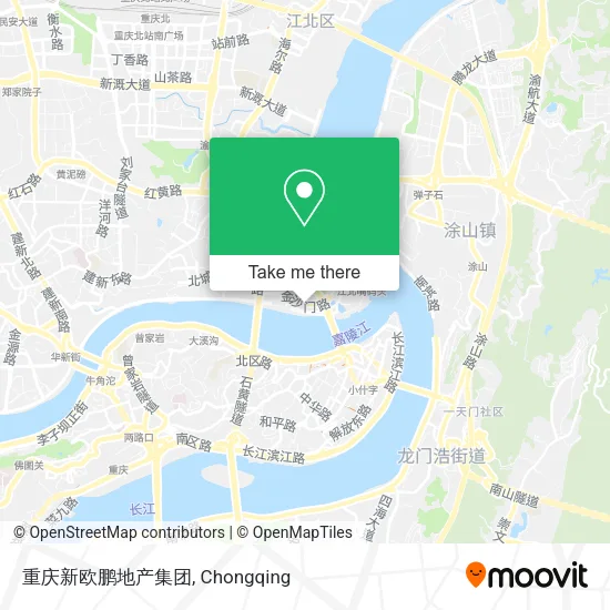 重庆新欧鹏地产集团 map