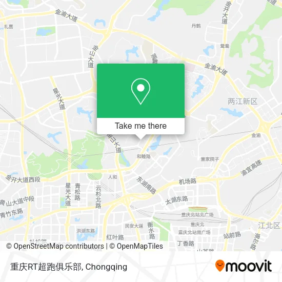重庆RT超跑俱乐部 map
