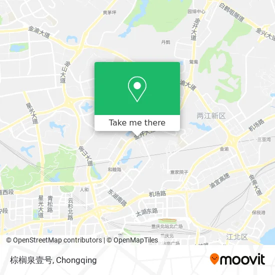 棕榈泉壹号 map