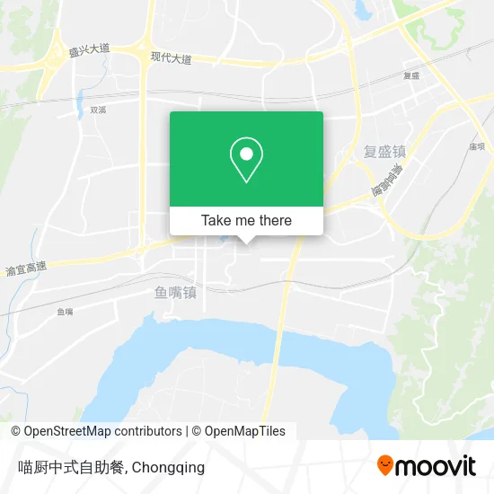 喵厨中式自助餐 map