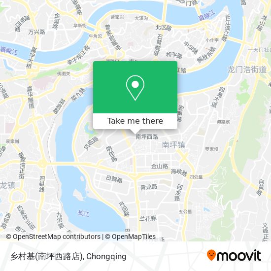 乡村基(南坪西路店) map