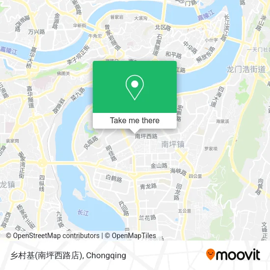 乡村基(南坪西路店) map