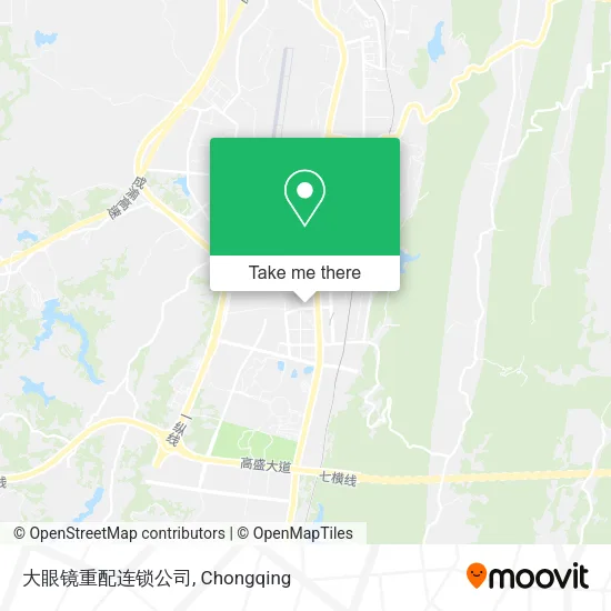 大眼镜重配连锁公司 map