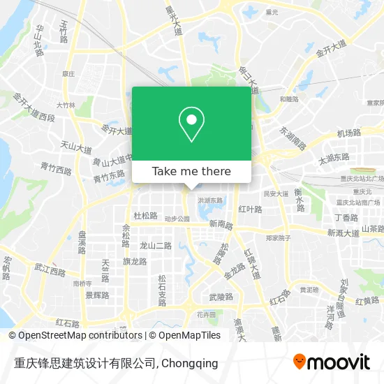 重庆锋思建筑设计有限公司 map