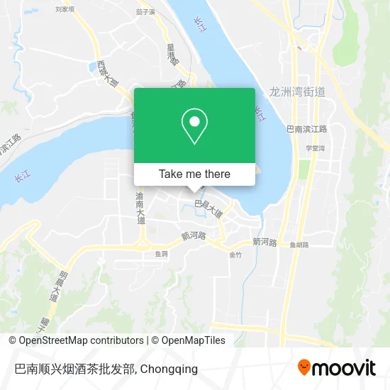 巴南顺兴烟酒茶批发部 map
