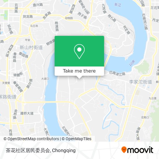 茶花社区居民委员会 map