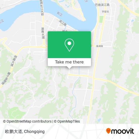 欧鹏大道 map