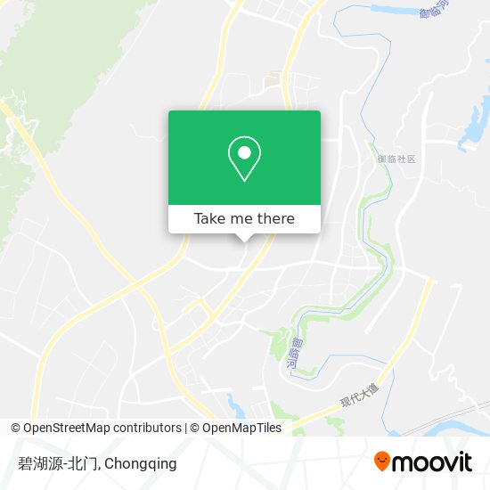 碧湖源-北门 map