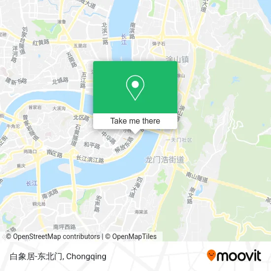 白象居-东北门 map