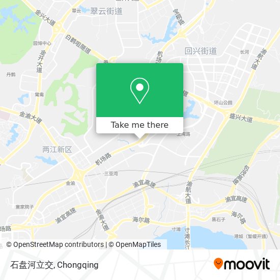 石盘河立交 map