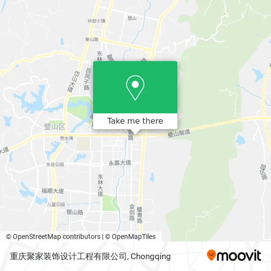 重庆聚家装饰设计工程有限公司 map