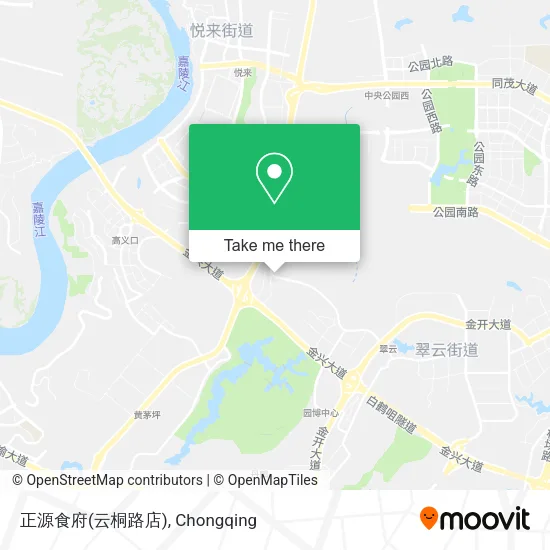 正源食府(云桐路店) map