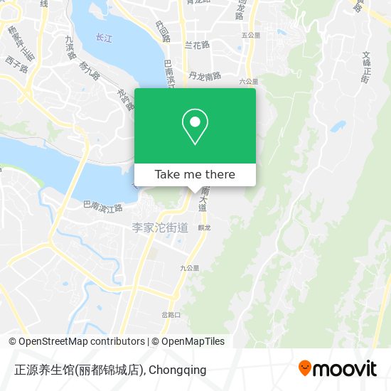 正源养生馆(丽都锦城店) map