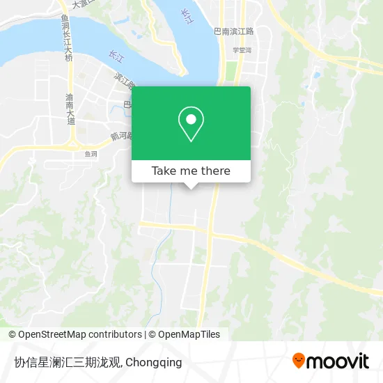 协信星澜汇三期泷观 map