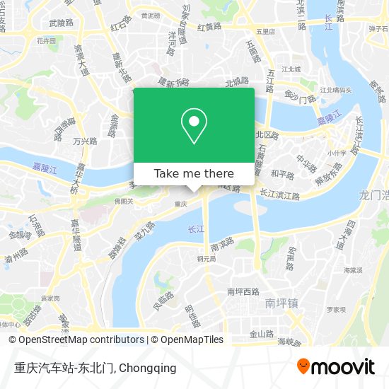 重庆汽车站-东北门 map