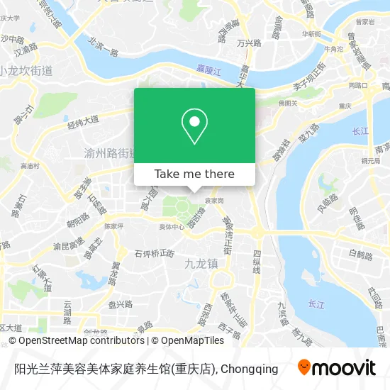 阳光兰萍美容美体家庭养生馆(重庆店) map