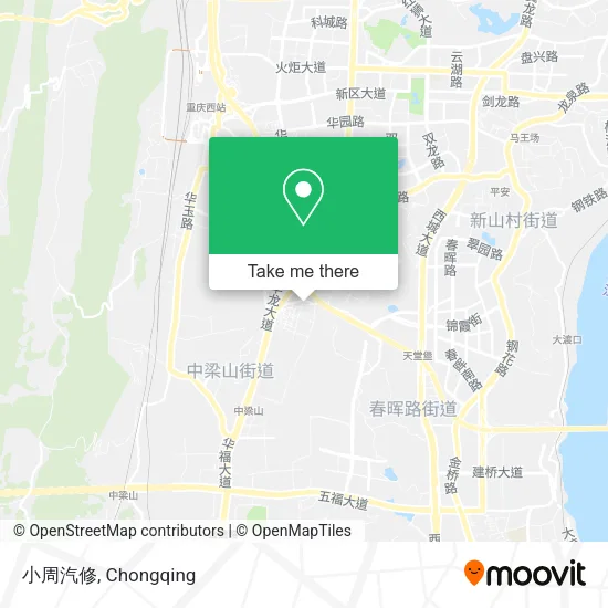 小周汽修 map