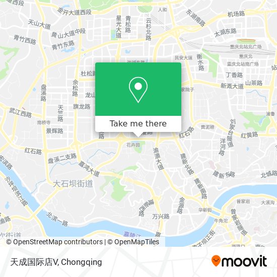 天成国际店V map