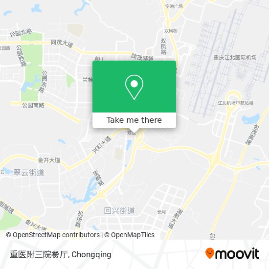 重医附三院餐厅 map