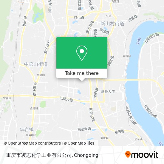 重庆市凌志化学工业有限公司 map