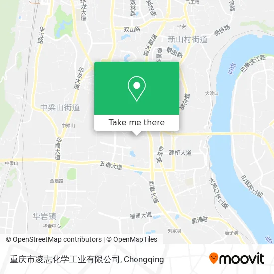 重庆市凌志化学工业有限公司 map