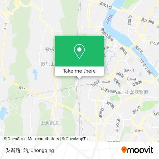 梨新路1站 map