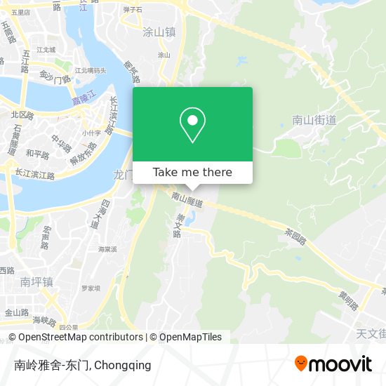 南岭雅舍-东门 map