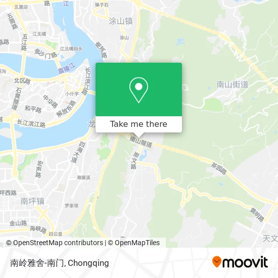 南岭雅舍-南门 map