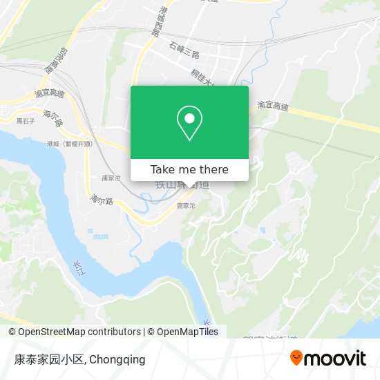 康泰家园小区 map