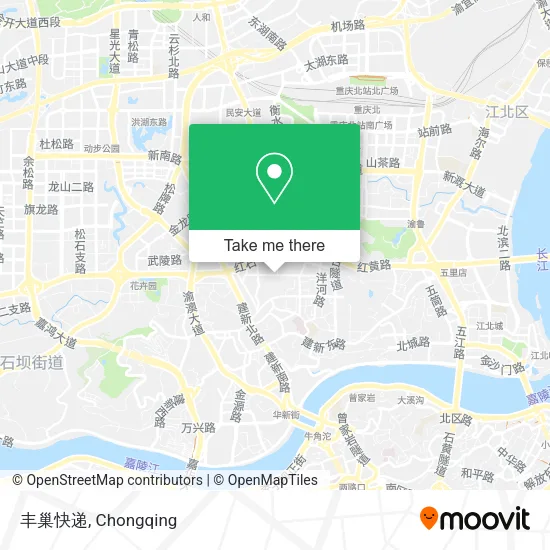 丰巢快递 map