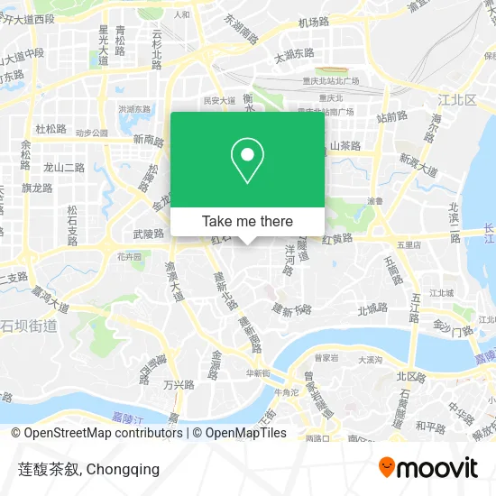 莲馥茶叙 map