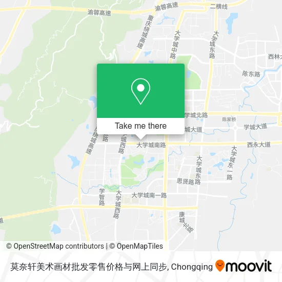莫奈轩美术画材批发零售价格与网上同步 map