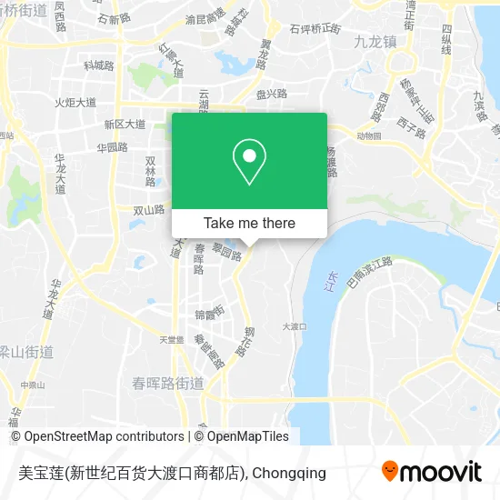 美宝莲(新世纪百货大渡口商都店) map
