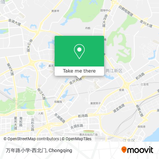 万年路小学-西北门 map