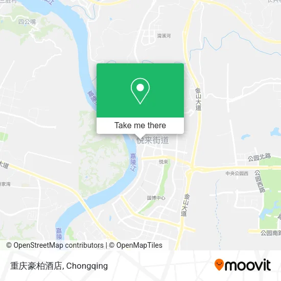 重庆豪柏酒店 map