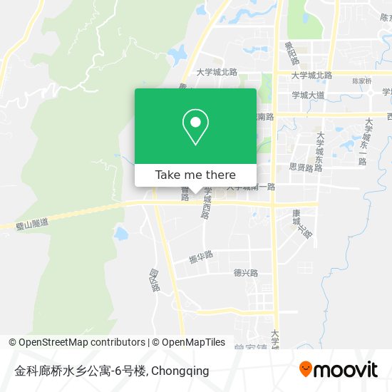 金科廊桥水乡公寓-6号楼 map