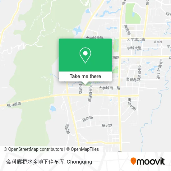 金科廊桥水乡地下停车库 map