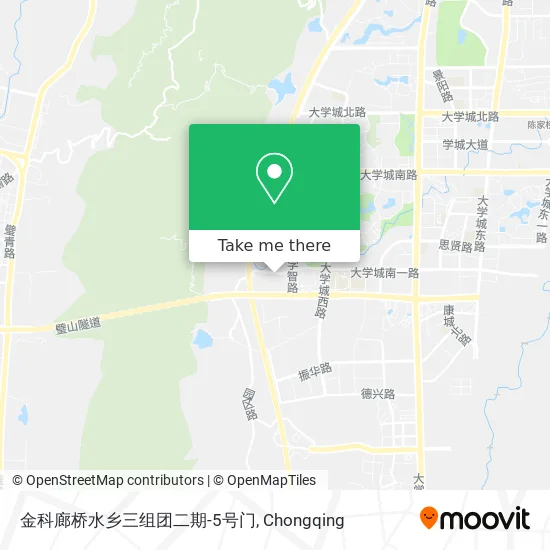 金科廊桥水乡三组团二期-5号门 map