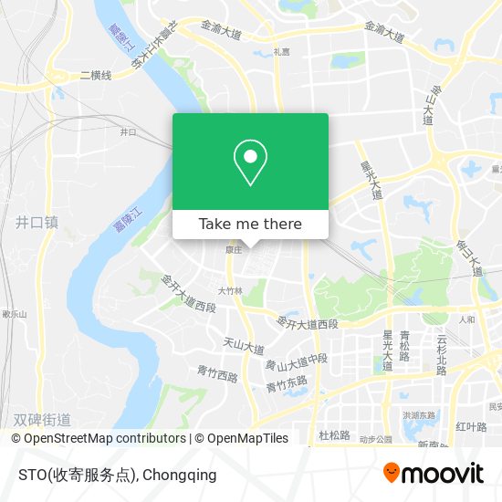 STO(收寄服务点) map