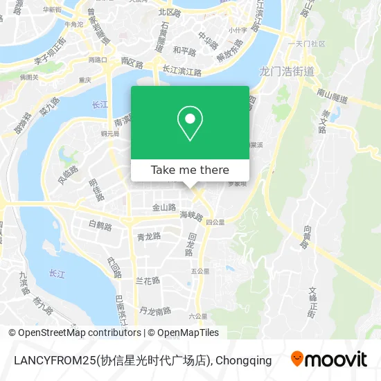 LANCYFROM25(协信星光时代广场店) map